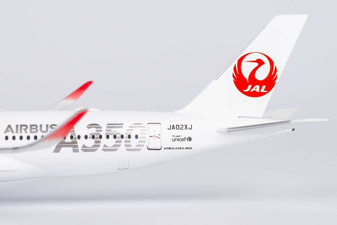 NG Model Japan Airlines (JAL) A350-900 silver 