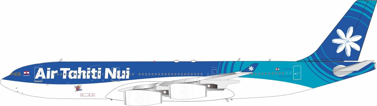 Inflight200 Air Tahiti Nui Airbus A340-211 F-OITN with stand