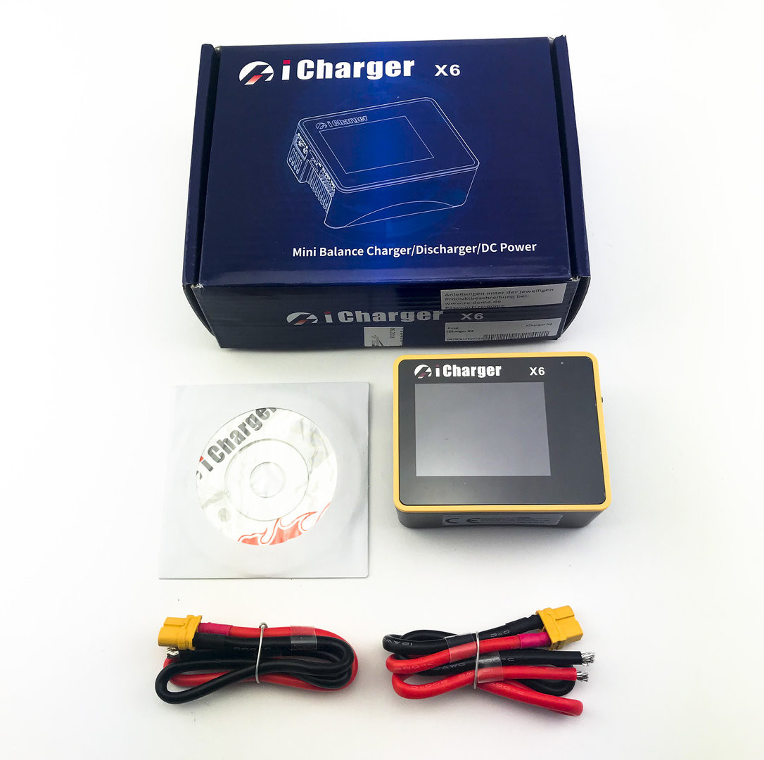 Junsi iCharger X6 Lilo/LiPo/Life/NiMH/NiCD DC Battery Charger (6S