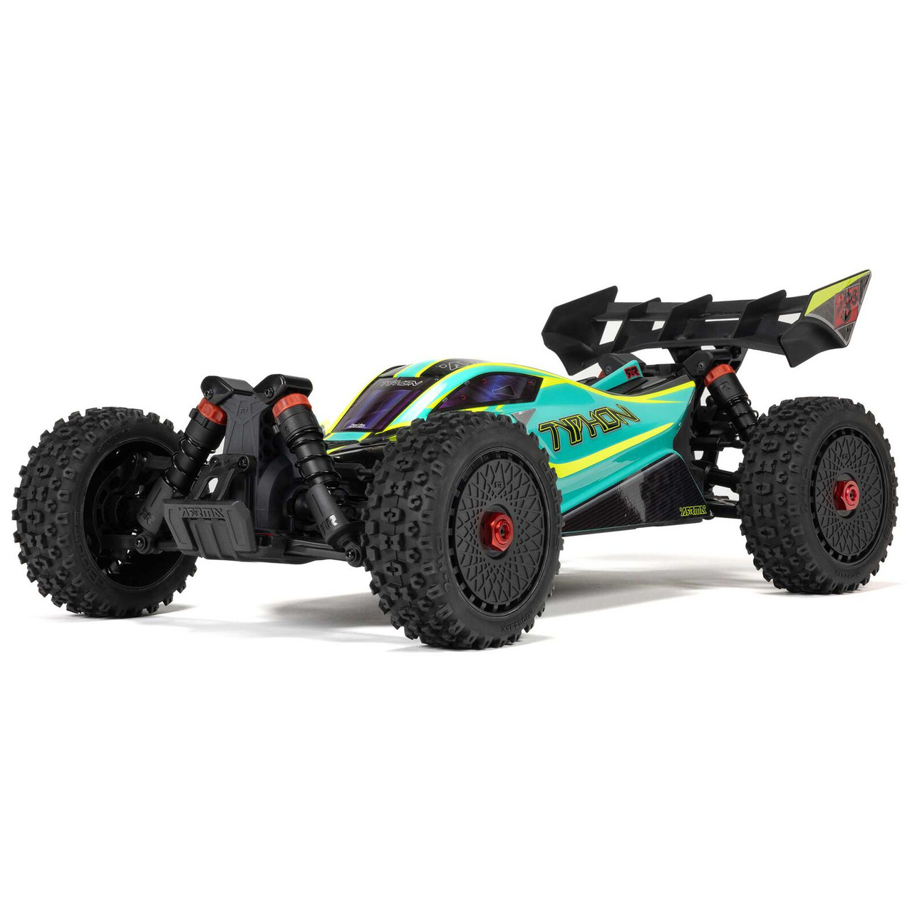 Arrma 1/8 TYPHON 223S DSC 4X4 RTR Brushless Buggy, Green - BeachRC.com
