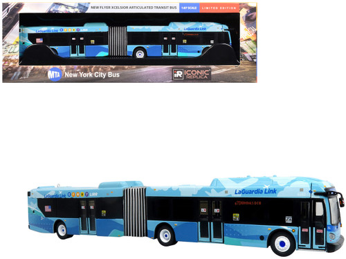 1/87 Iconic Replicas NFI Xcelsior XN60 Articulated Transit Bus