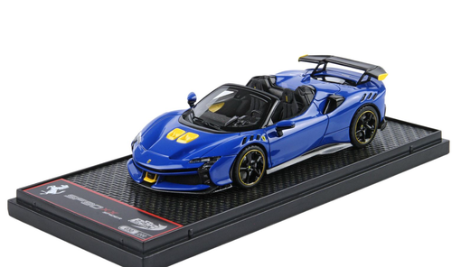 1/18 BBR Ferrari SF90 XX Spider (Blue) Resin Car Model