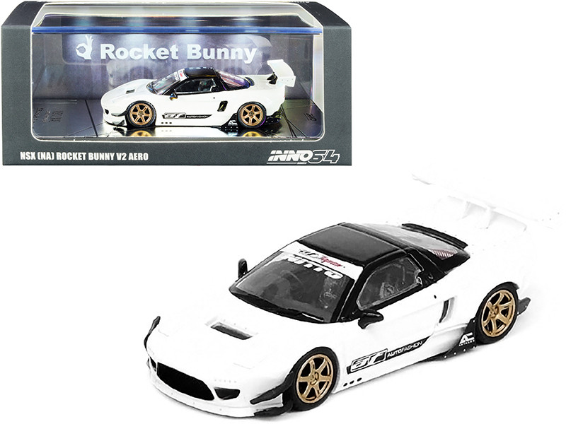 Honda NSX (NA) Rocket Bunny V2 Aero RHD (Right Hand Drive) White