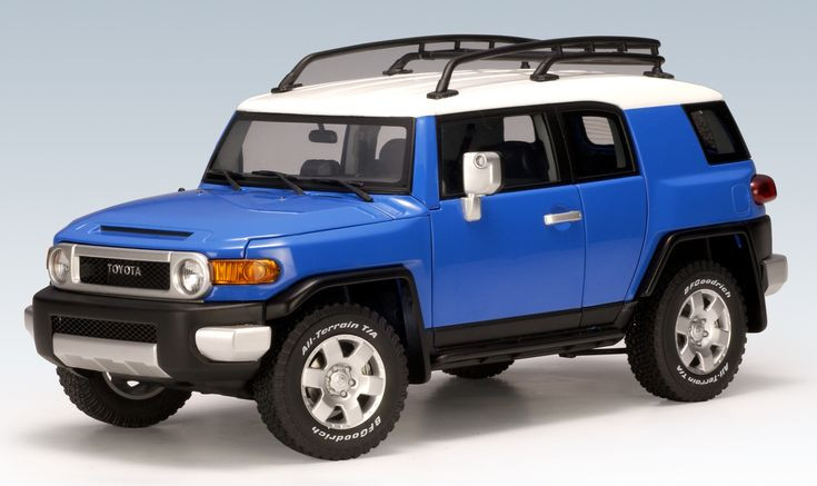 1/18 AUTOart Toyota FJ Cruiser (Blue) Diecast Car Model