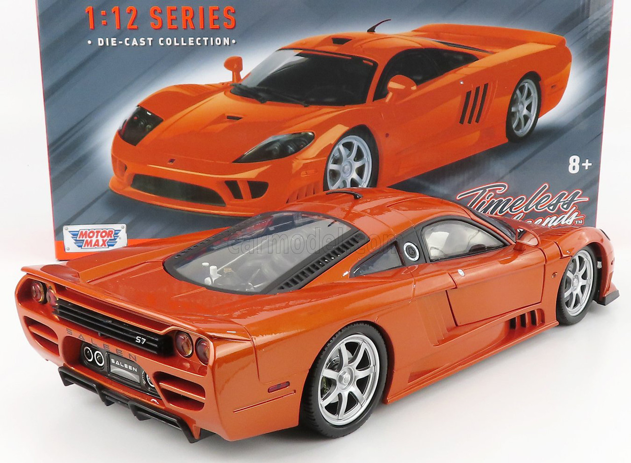 1/12 Motormax Saleen S7 Twin Turbo (Copper Orange) Diecast Car