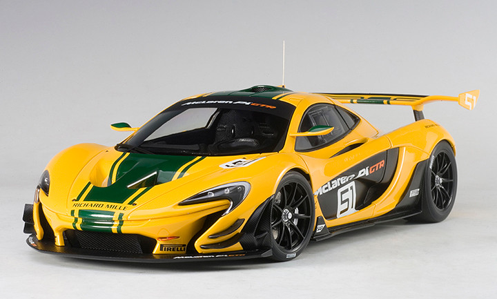 1/18 AUTOart McLaren P1 GTR 2015 Geneva Motor Show (Yellow with