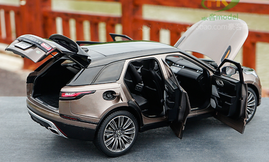 1/18 LCD MODELS Land Rover Range Rover Velar (Brown) Diecast Car