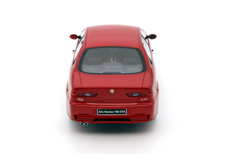 1/18 OTTO 2002 Alfa Romeo 156 GTA (Red) Car Model - LIVECARMODEL.com