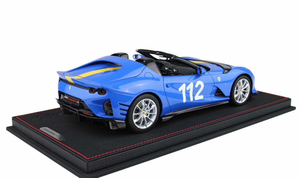 1/18 BBR Ferrari 812 Competizione A (French Racing Blue) Car Model