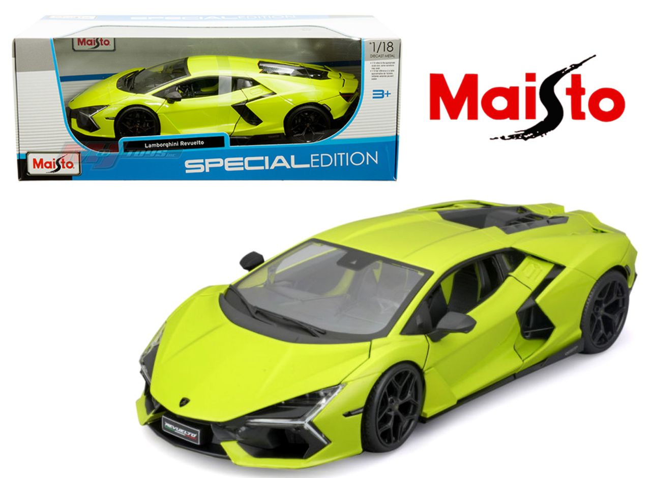 1/18 Maisto 2023 Lamborghini Revuelto Hybrid (Green) Diecast Car
