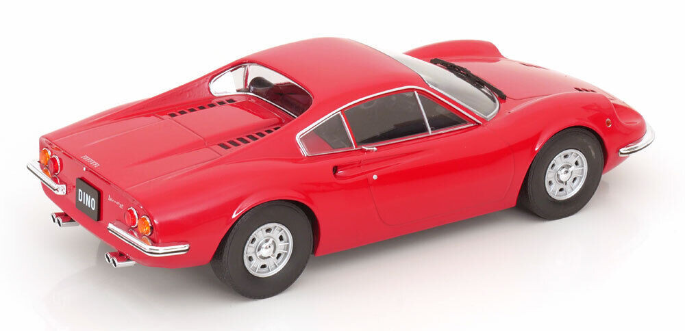 1/18 ModelCarGroup 1969 Ferrari Dino 246 GT (Red) Diecast Car