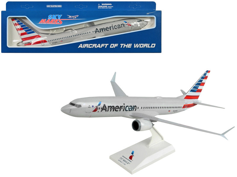Boeing 737 MAX 8 Commercial Aircraft with Wi-Fi Dome 