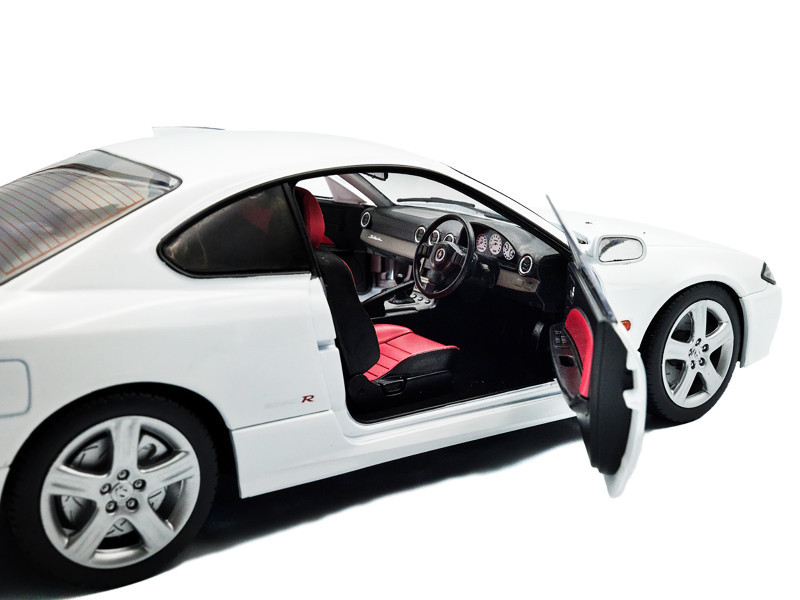 1/18 Solido 1999 Nissan Silvia S15 Spec-R Aero Aspen White Diecast