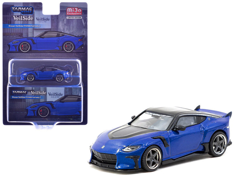 1/64 Tarmac Works Nissan VeilSide FFZ400 Fairlady Z (Blue) Diecast