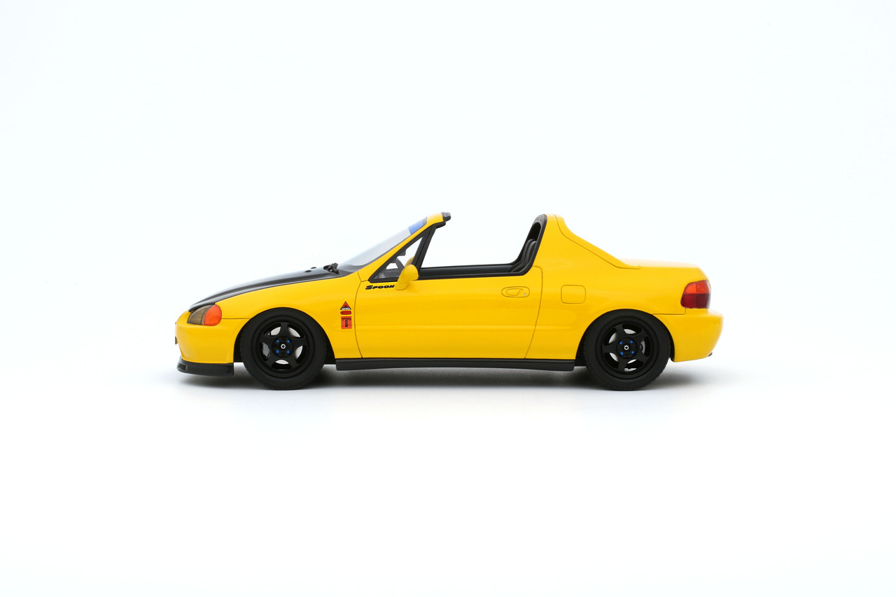1/18 OTTO 1996 Honda Civic Del Sol Spoon (Phoenix Yellow) Car