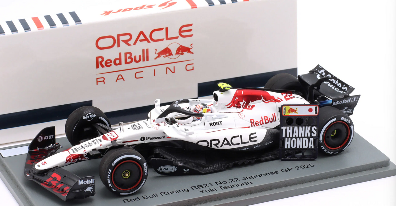 1/43 Spark Red Bull Racing RB21 No.22 Oracle Red Bull Racing