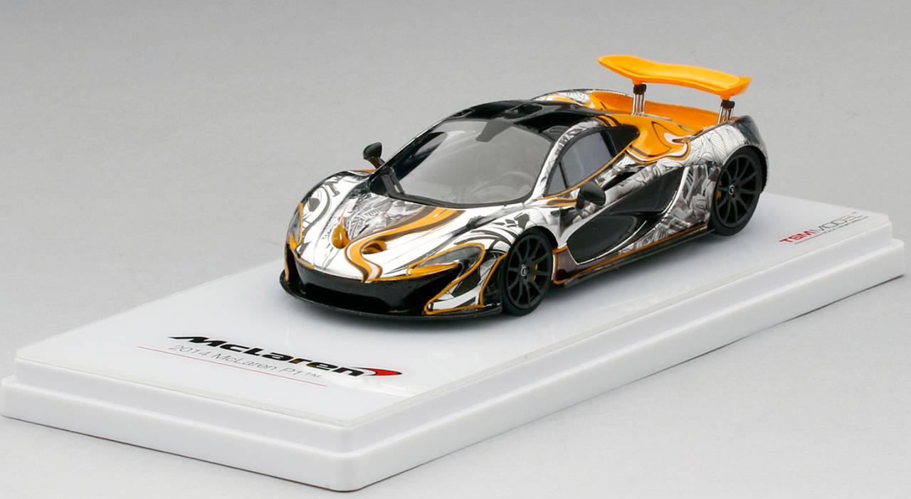 1/43 TSM McLaren P1 Art Car by Sticker City Car Model