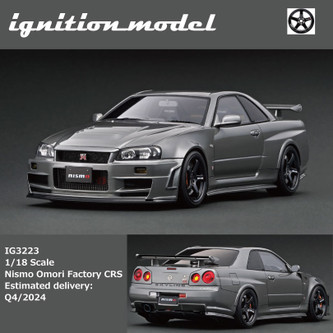 1/18 Ignition Model Nissan Skyline GT-R R34 Nismo Omori Factory