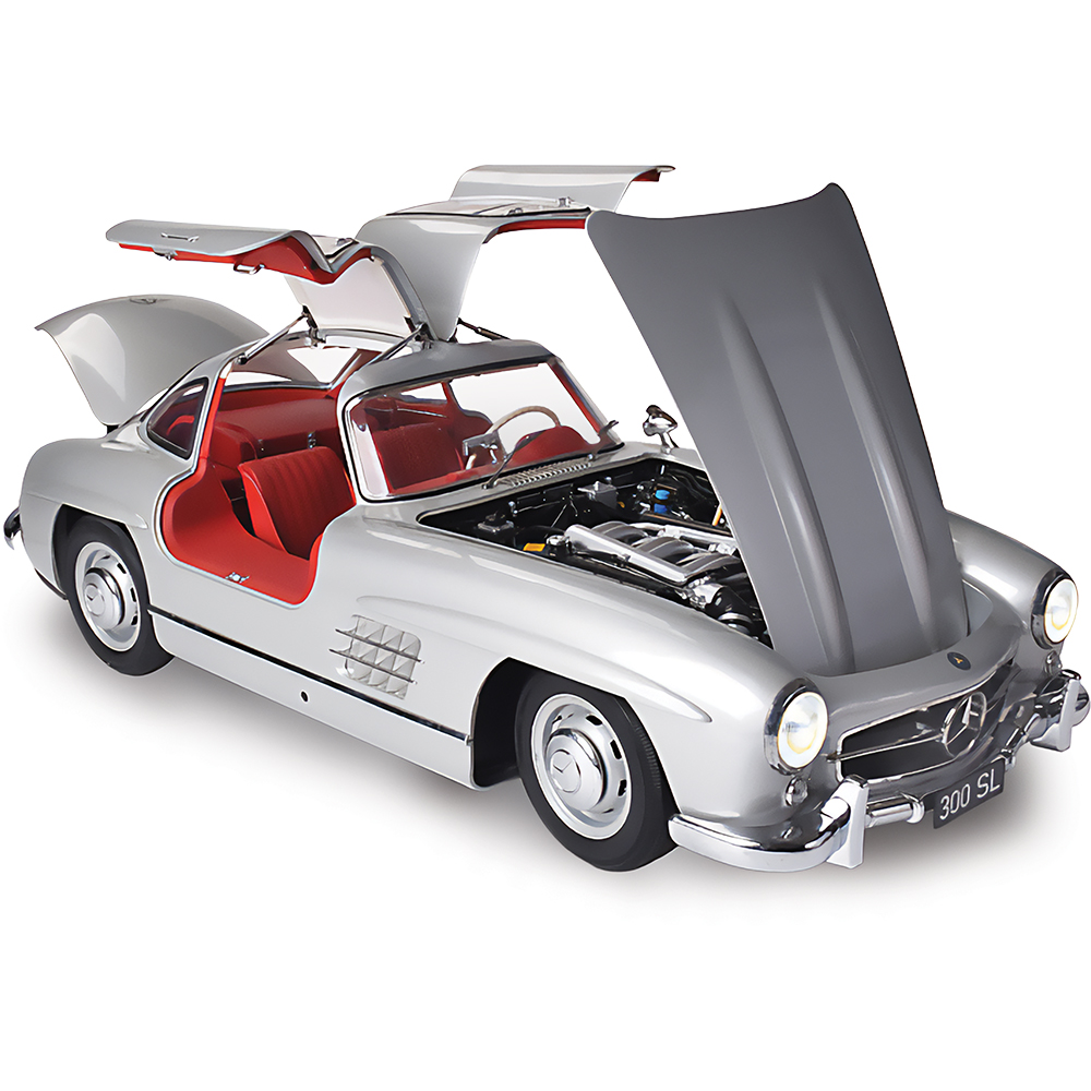 1955 Mercedes Benz 300SL Gullwing Coupe Silver | IXO Models