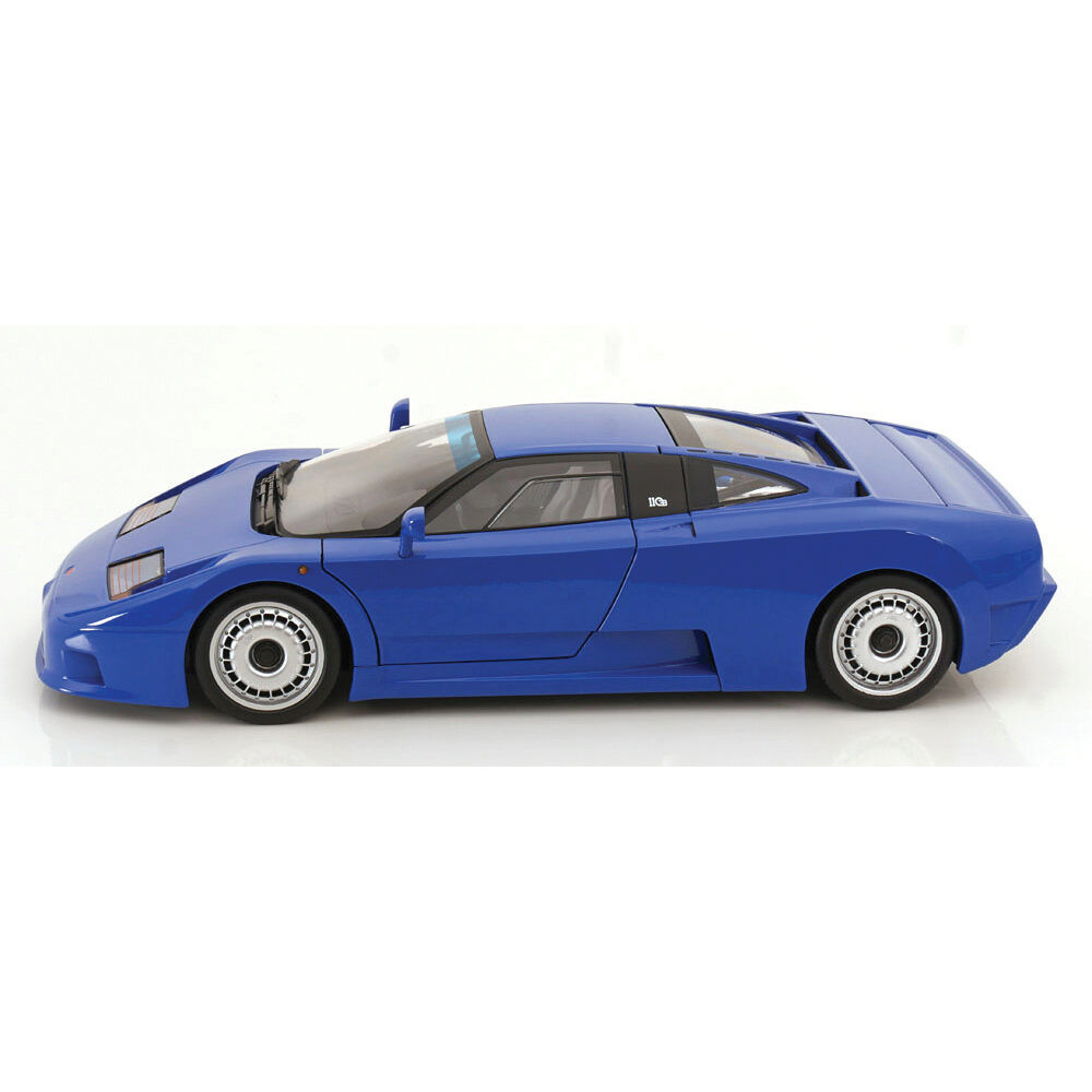1991 Bugatti EB110 Blue Diecast Model Car | KK Scale