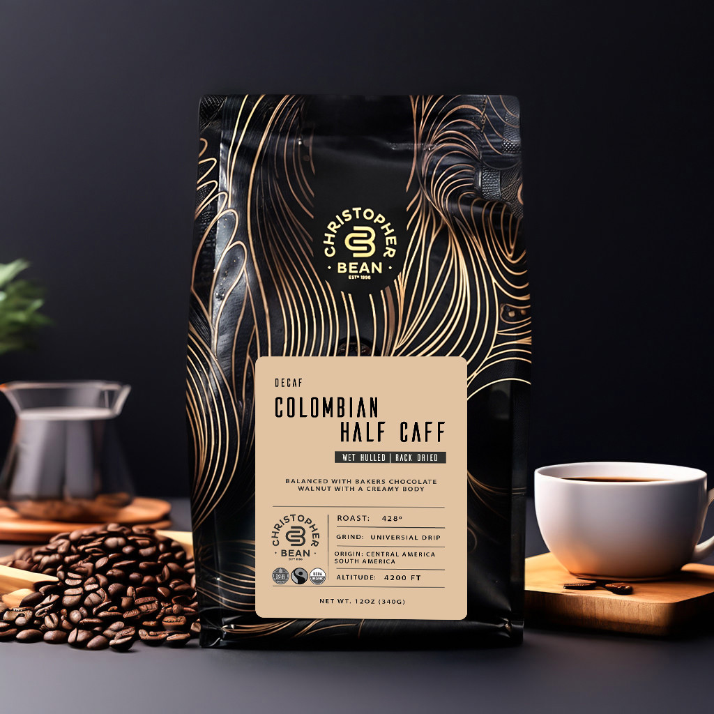 Colombian Decaf Half Caff - Christopher Bean Coffee