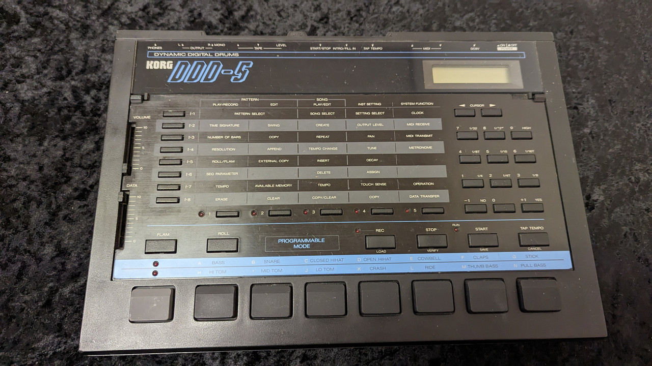 Korg DDD-5 Drum Machine - Used