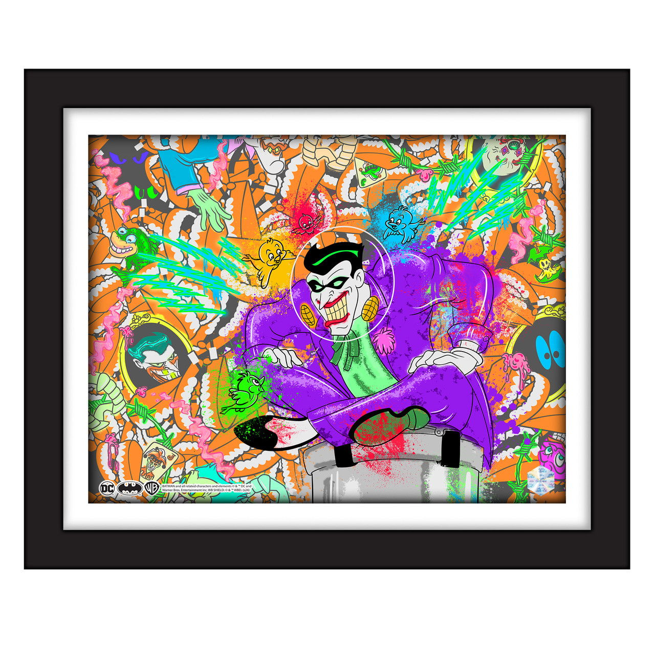 The Last Laugh: The Joker #1101 (Batman Animation Cel Art Scene