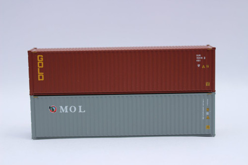 Jacksonville Terminal JTC ~ N Scale ~ 40' High Corrugated Side