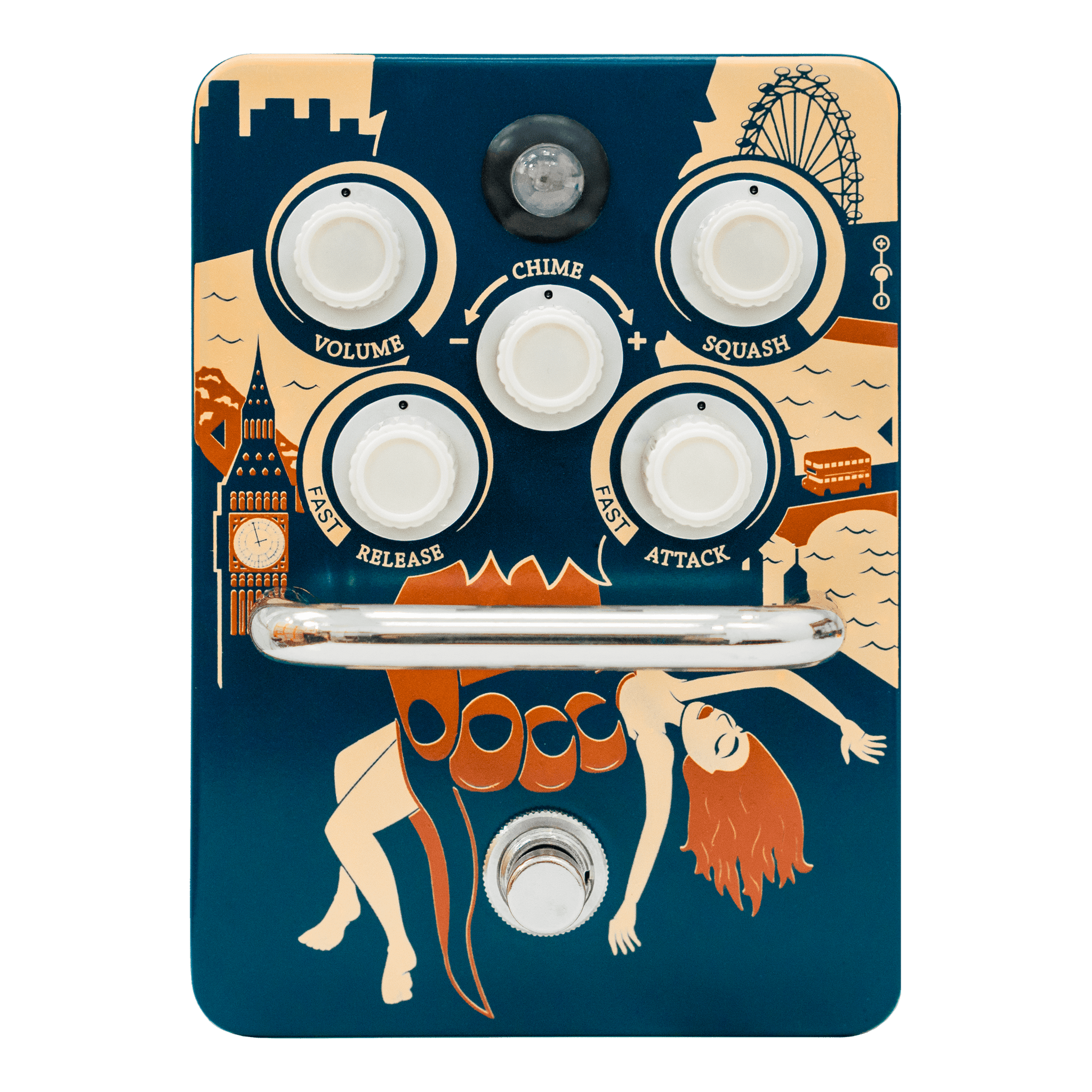 Orange KongPressor Pedal - Big Dude's Music City