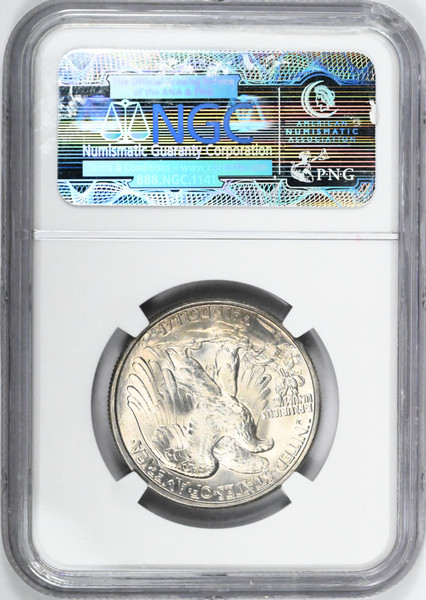 1944 Mexico Silver Peso NGC MS66 Liberty Cap Radiant Design Gem