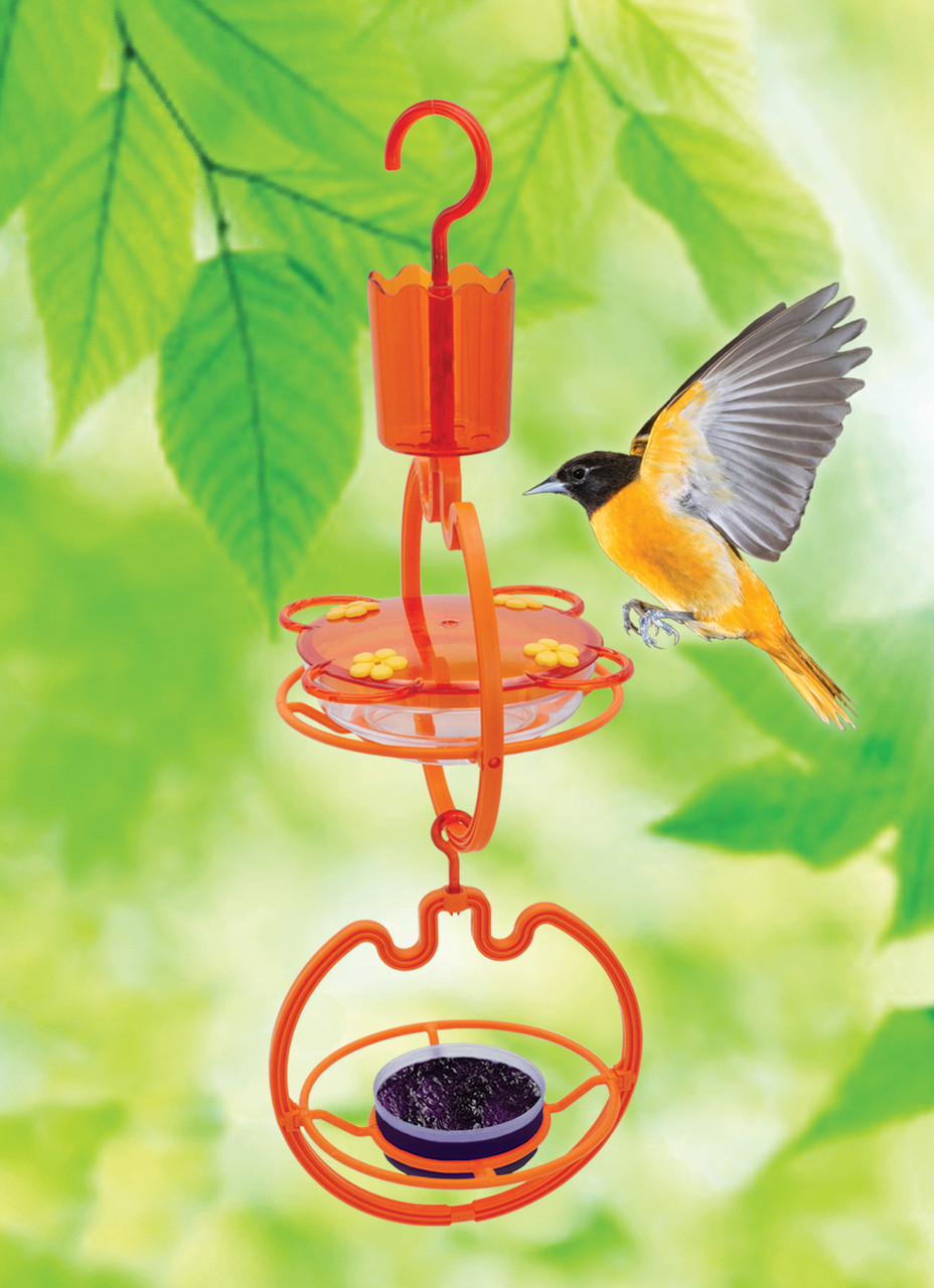 North States Nature's Yard Vertical Oriole Feeding Station - North