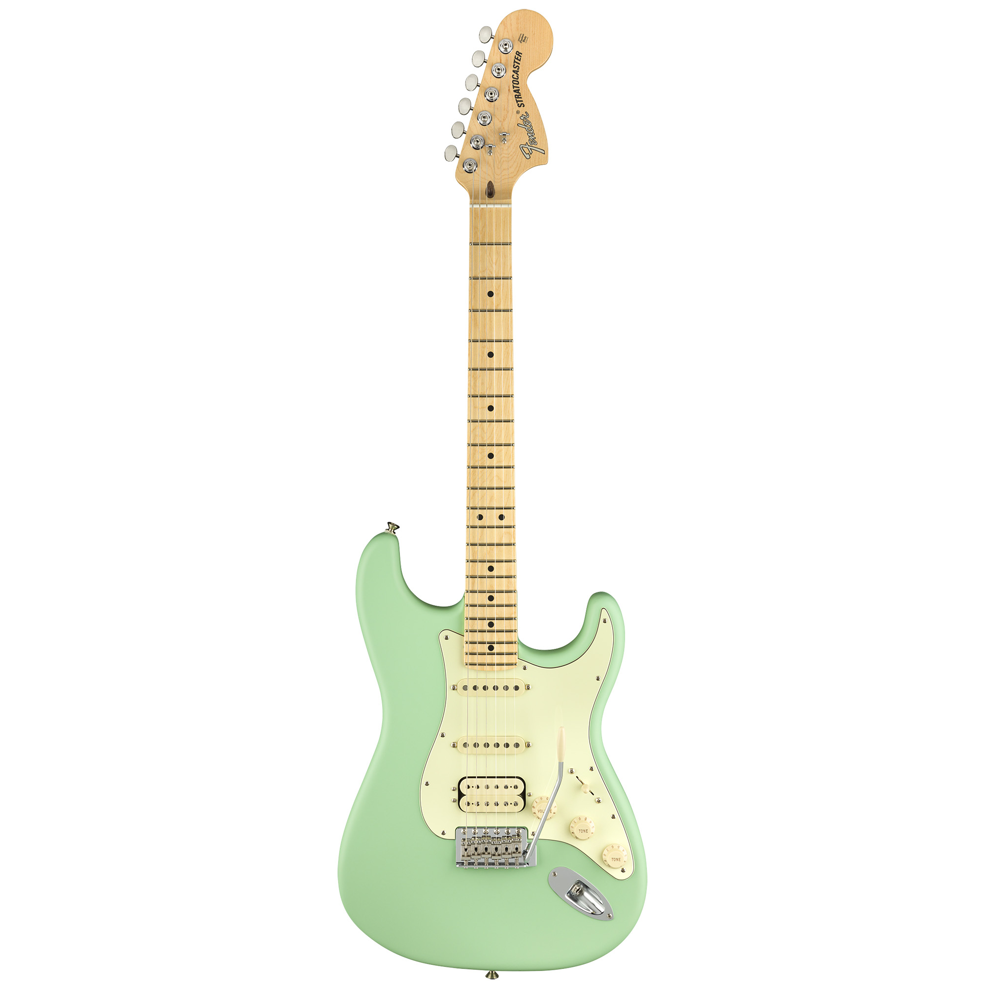 American Performer Stratocaster HSS - Satin Surf Green - The Music Den