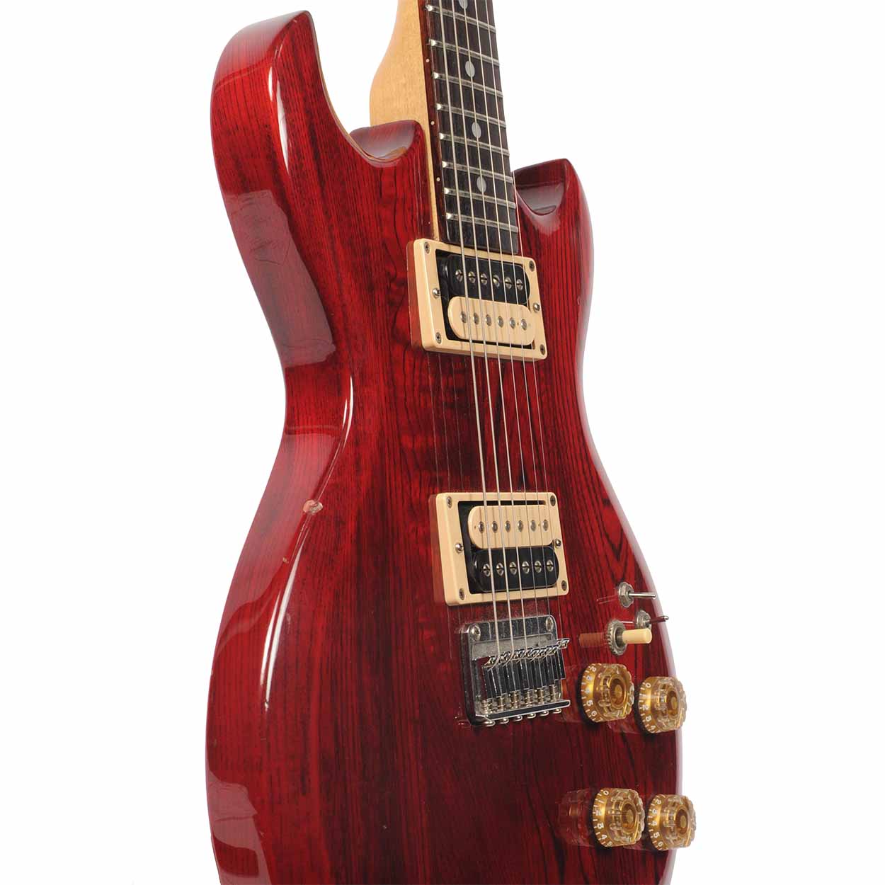 Aria Pro II CS-350 Cardinal Series HH Electric Guitar Transparent