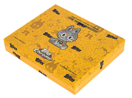 2025 Topps Chrome Labubu 10th Anniversary Hobby Box Stock #256829