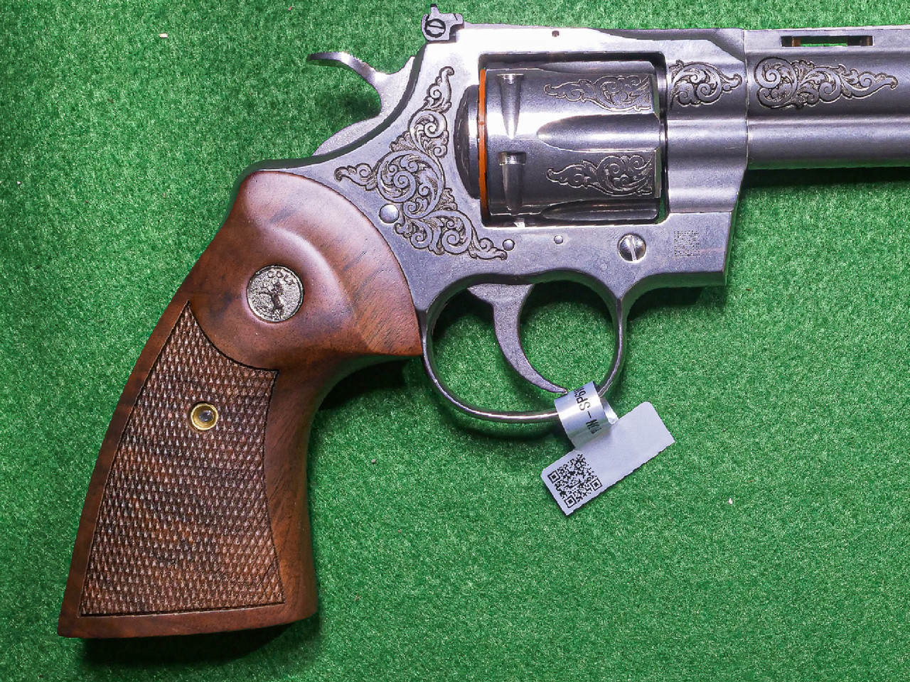 Colt - Python, Factory Engraved, .357 Magnum. 6