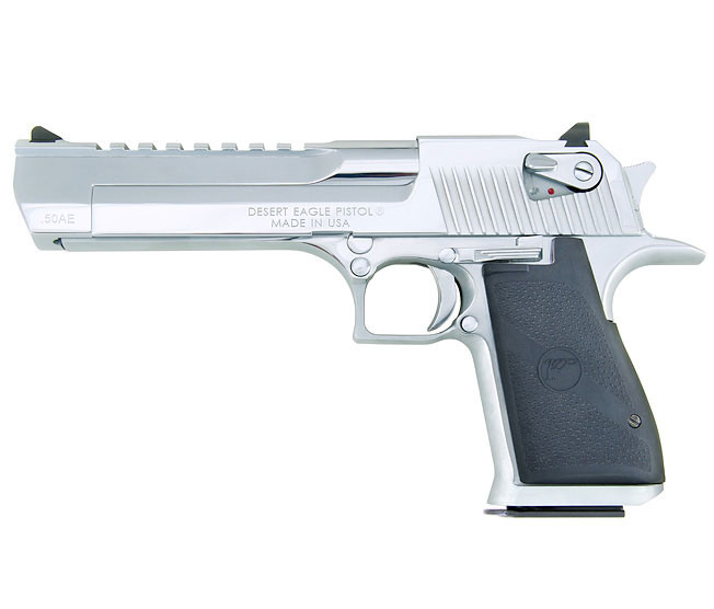 Desert Eagle .50 AE, Polished Chrome - Kahr Firearms Group