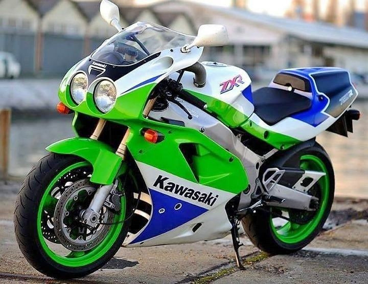KAWASAKI ZX-7R NINJA ZX750K 1991-1993 FRONT STAINLESS BRAIDED