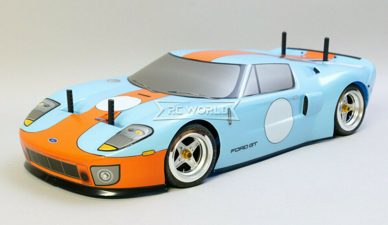 HPI 1/10 RC Car BODY Shell FORD GT40 -PRE-PAINTED- #120246