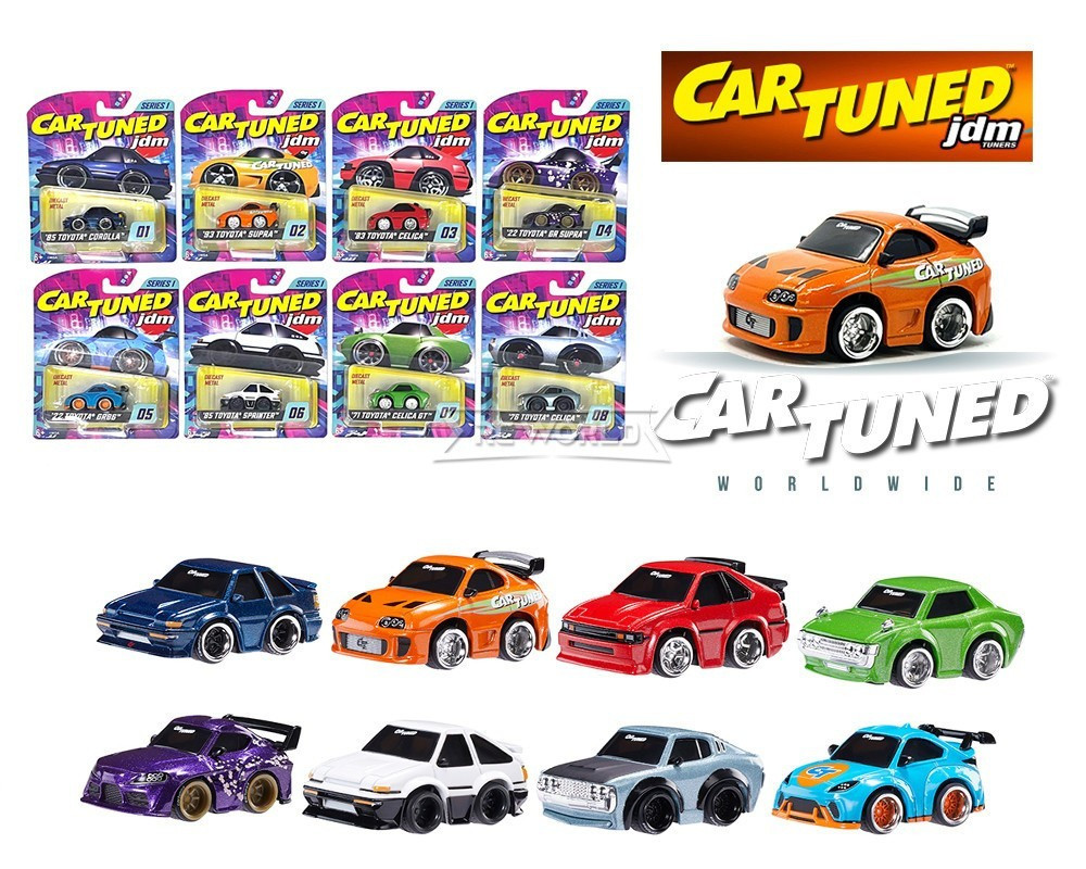 Car Tuned 1/64 JDM 1993 TOYOTA SUPRA Series 1 Die Cast Car