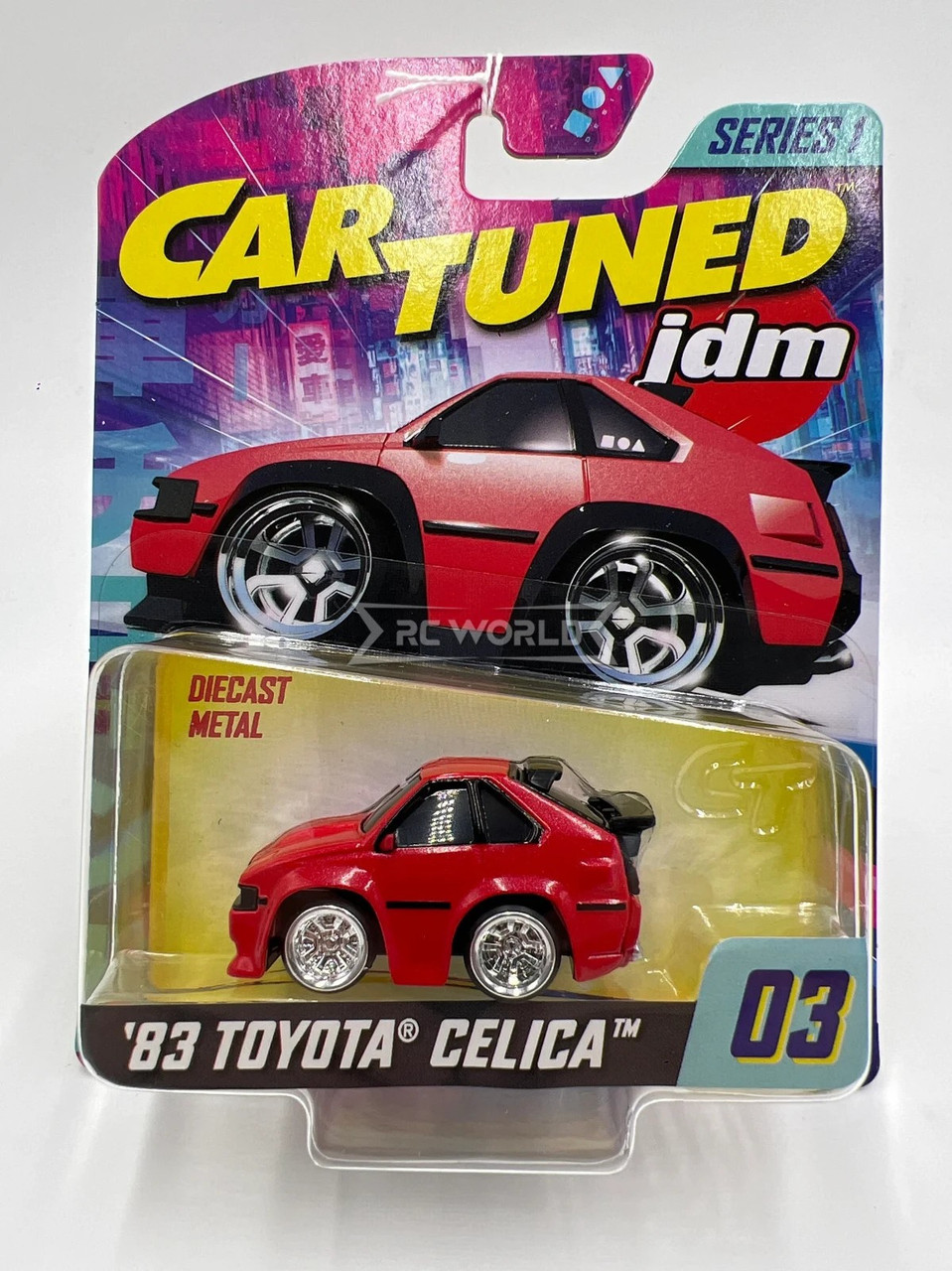 Car Tuned 1/64 JDM 1993 TOYOTA SUPRA Series 1 Die Cast Car