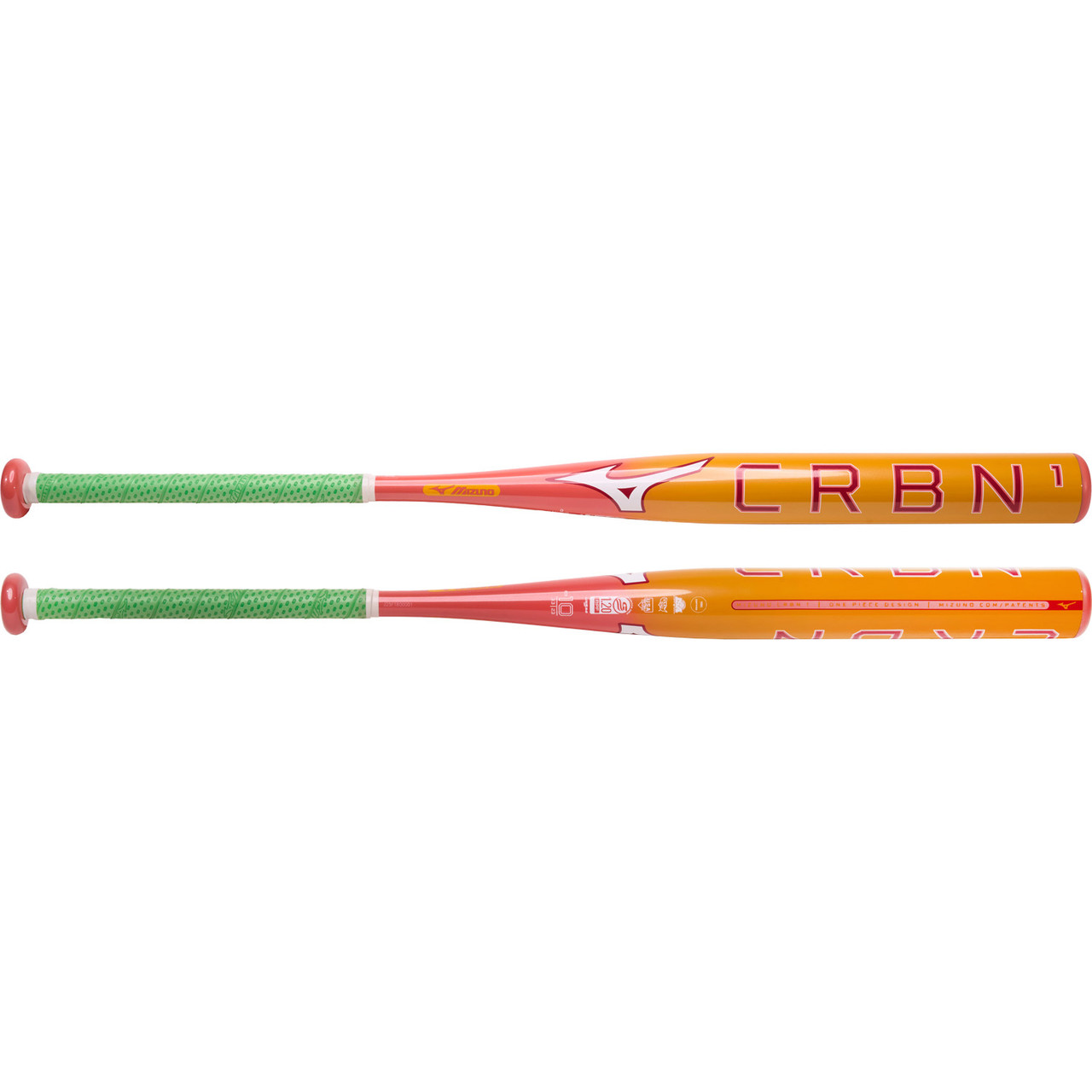 2025 Mizuno CRBN1 SWEET PEACH F24 Composite Fastpitch Softball Bat