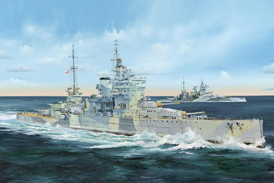 1/350 Trumpeter HMS Queen Elizabeth British Battleship 1941