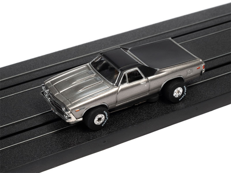 Auto World 1969 Chevrolet El Camino (Silver) Thunderjet HO Slot Car
