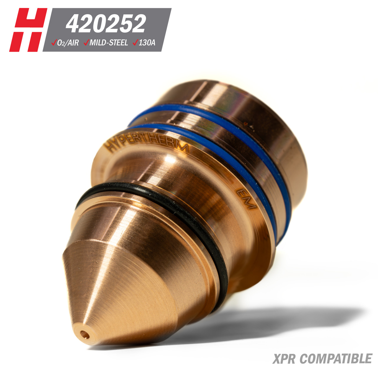 Hypertherm® XPR® Nozzle: Mild Steel, 300A (420279) - Koike Aronson
