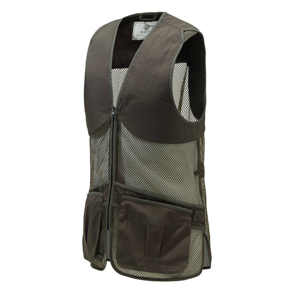 Beretta Full Mesh Vest- Brown Bark