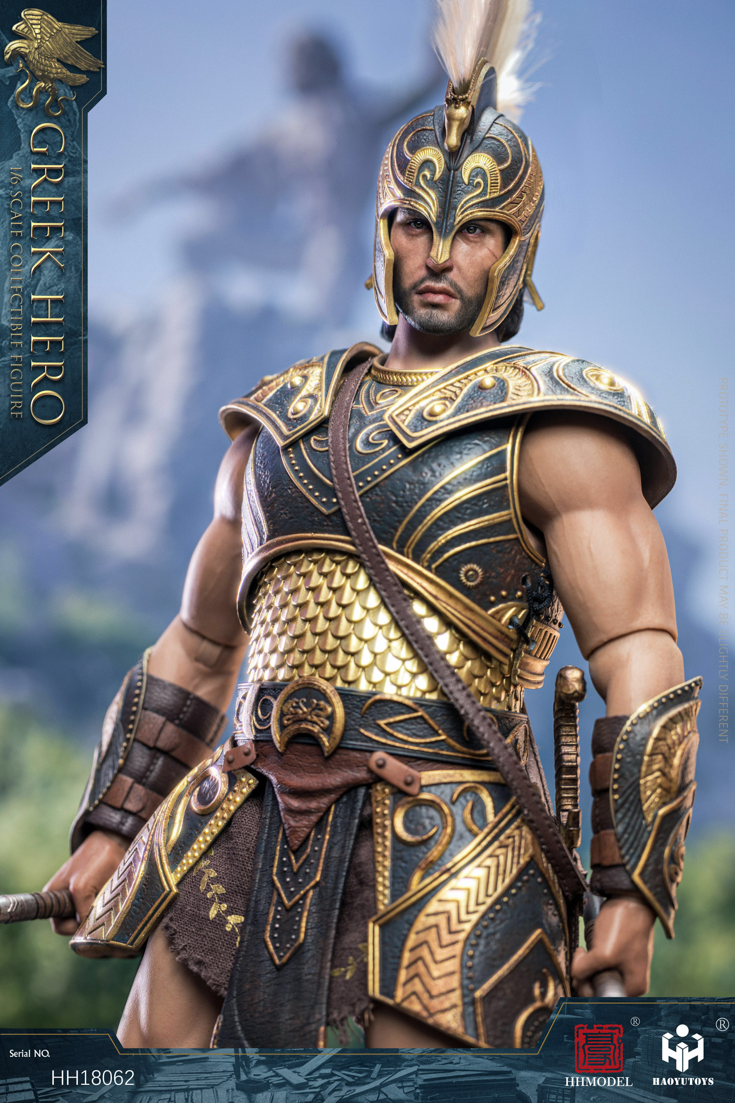 HH model X HaoYu Toys 1/6 Imperial Legion Greek God of War Figure