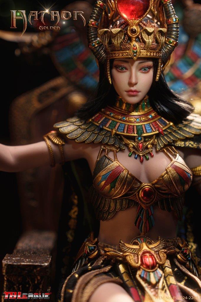 TBLeague 1/6 Egyptian Goddess of the Sky Hathor Golden Figure [PL