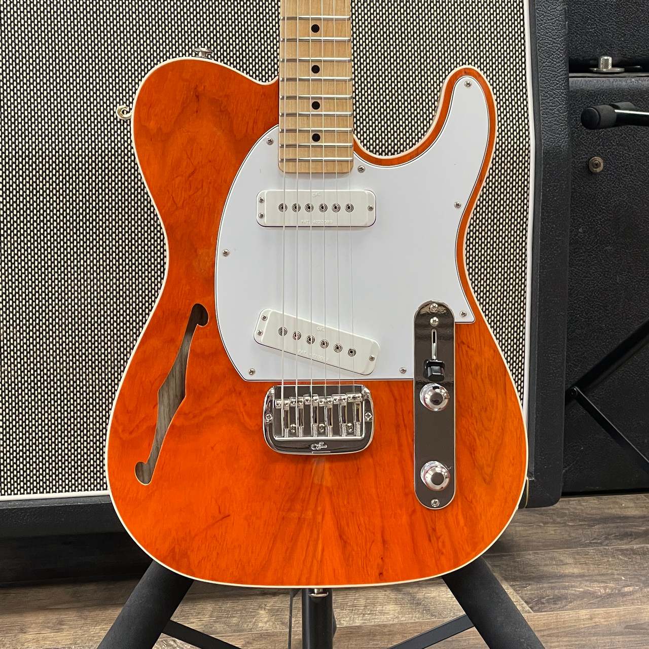G&L ASAT Special Semi Hollow Clear Orange