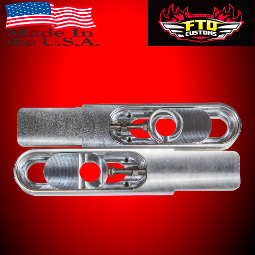 Kawasaki ZX-9R Swingarm Extensions - Raw Finish - Engraved