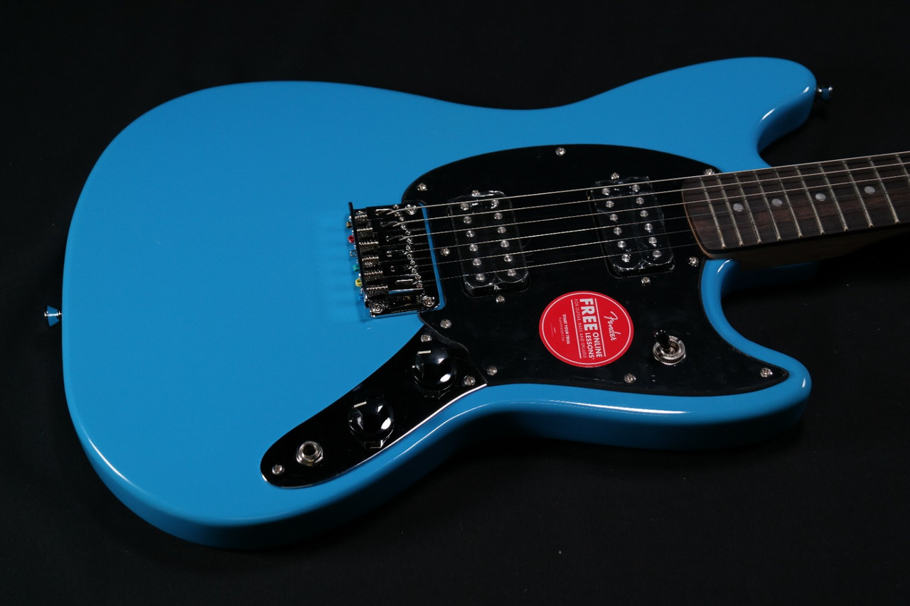 Squier Sonic Mustang HH - Laurel Fingerboard - Black Pickguard